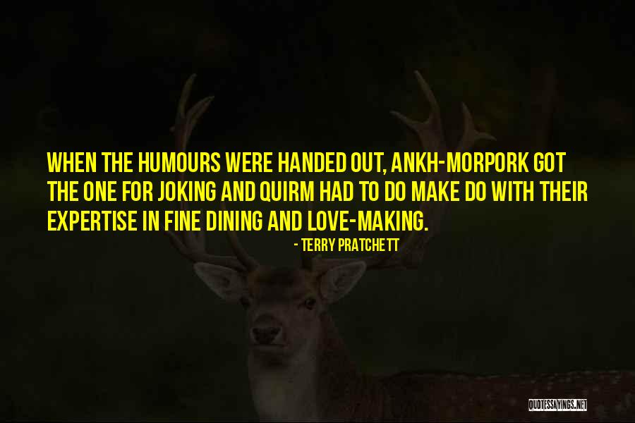 Handed Quotes By Terry Pratchett Handed Quotes By Terry Pratchett