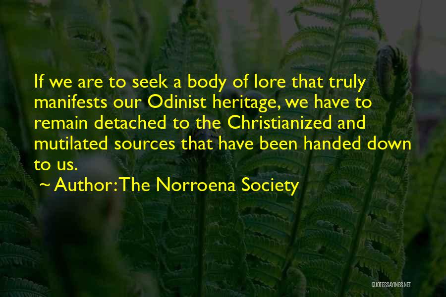 Handed Quotes By The Norroena Society