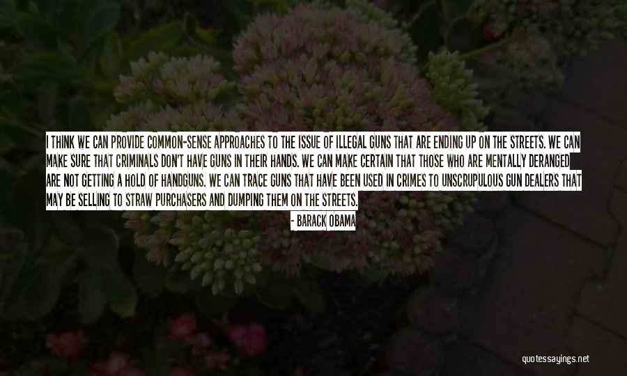 Handguns Quotes By Barack Obama Handguns Quotes By Barack Obama