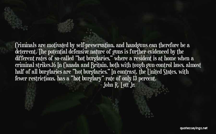 Handguns Quotes By John R. Lott Jr. Handguns Quotes By John R. Lott Jr.