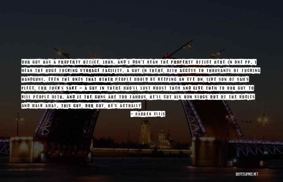 Handguns Quotes By Warren Ellis Handguns Quotes By Warren Ellis