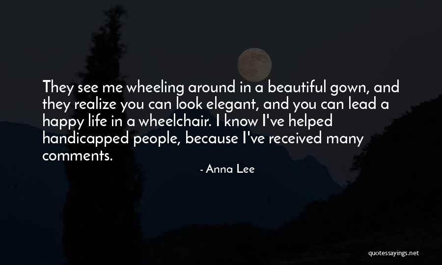 Handicapped Quotes By Anna Lee Handicapped Quotes By Anna Lee