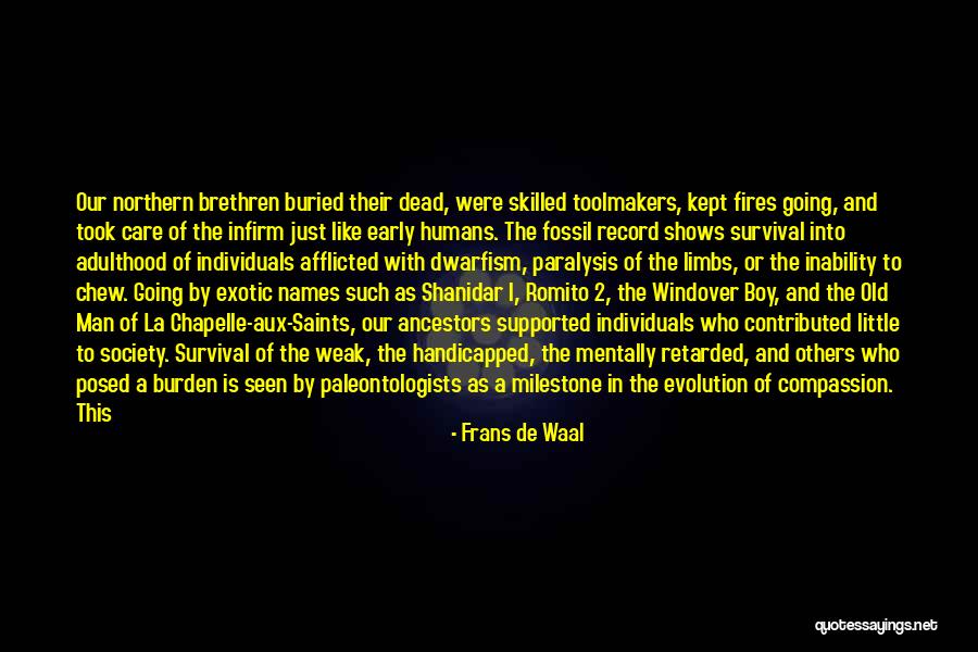 Handicapped Quotes By Frans De Waal Handicapped Quotes By Frans De Waal