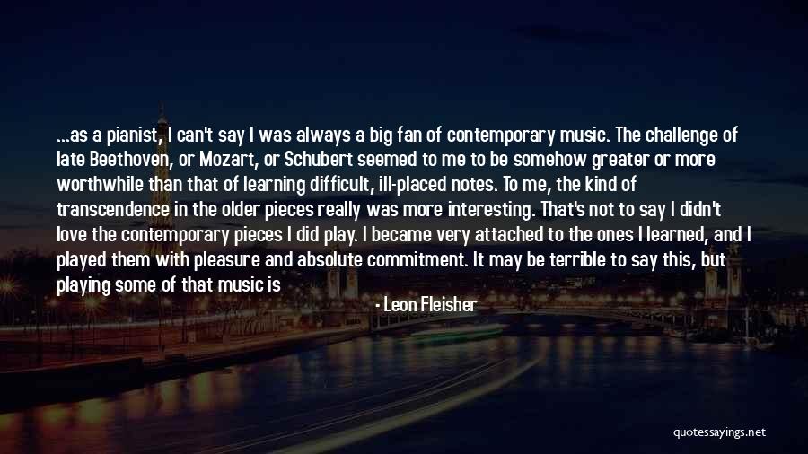 Handicapped Quotes By Leon Fleisher Handicapped Quotes By Leon Fleisher