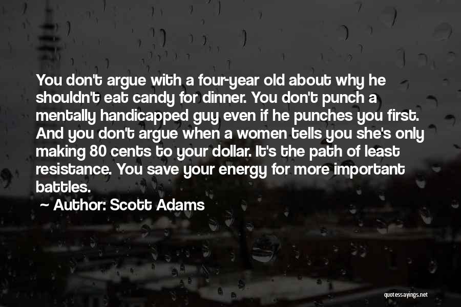 Handicapped Quotes By Scott Adams