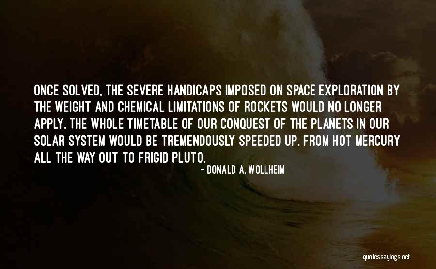 Handicaps Inc Quotes By Donald A. Wollheim Handicaps Inc Quotes By Donald A. Wollheim