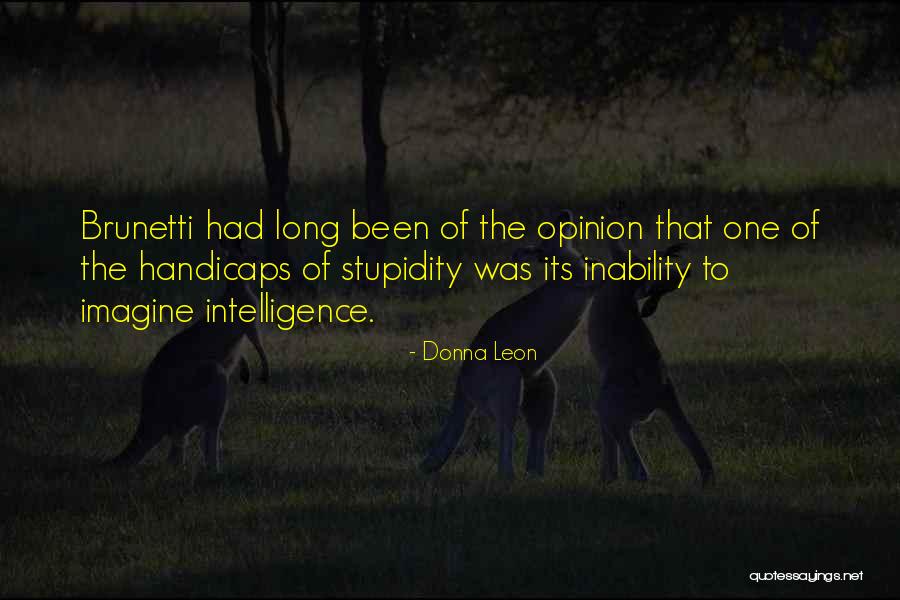 Handicaps Quotes By Donna Leon