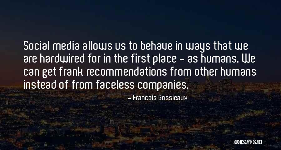 Handiworks Ultra Quotes By Francois Gossieaux Handiworks Ultra Quotes By Francois Gossieaux