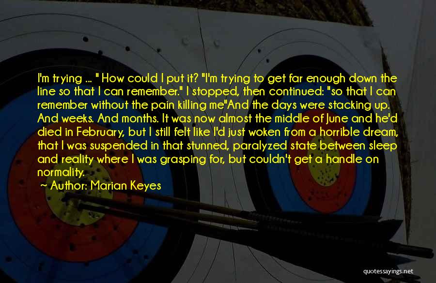 Handle Pain Quotes By Marian Keyes