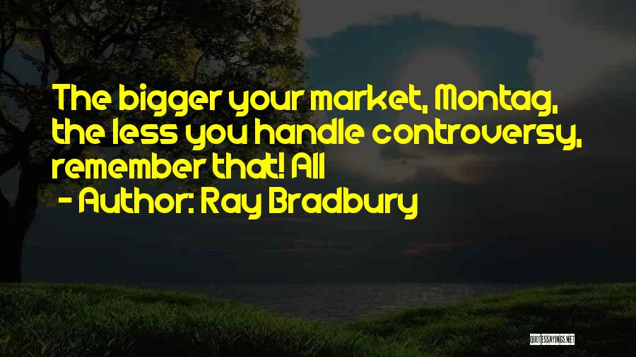 Handle Quotes By Ray Bradbury