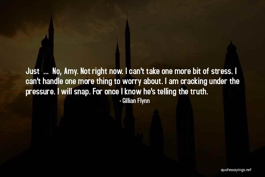 Handle The Truth Quotes By Gillian Flynn Handle The Truth Quotes By Gillian Flynn