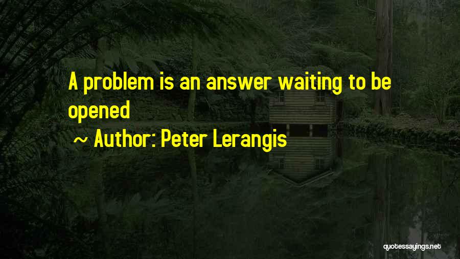 Handlesets Quotes By Peter Lerangis