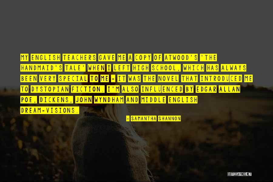 Handmaid's Quotes By Samantha Shannon Handmaid's Quotes By Samantha Shannon