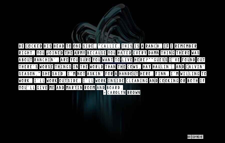 Handpicked Western Quotes By Carolyn Brown Handpicked Western Quotes By Carolyn Brown