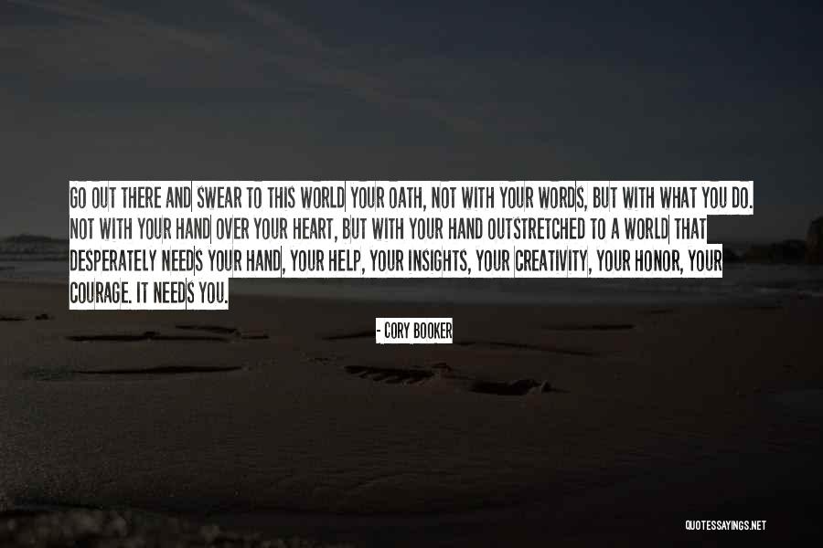 Hands And Creativity Quotes By Cory Booker Hands And Creativity Quotes By Cory Booker