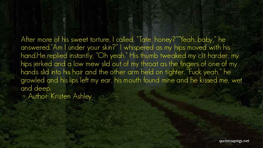 Hands And Fingers Quotes By Kristen Ashley