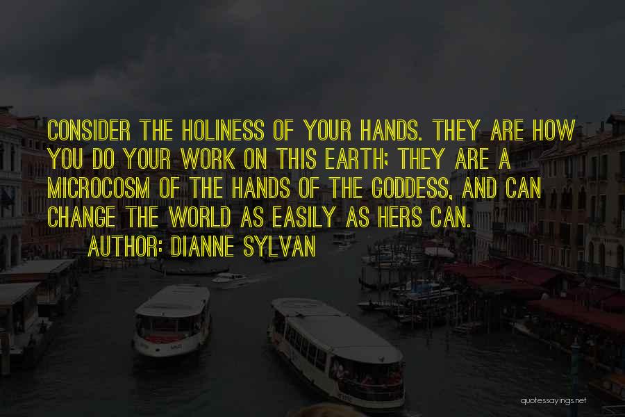 Hands And Healing Quotes By Dianne Sylvan