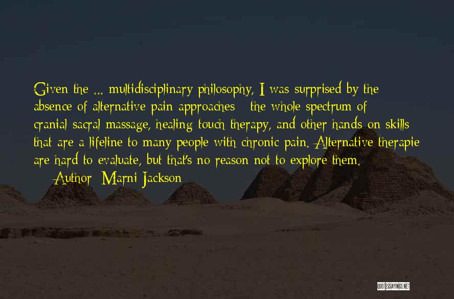 Hands And Healing Quotes By Marni Jackson