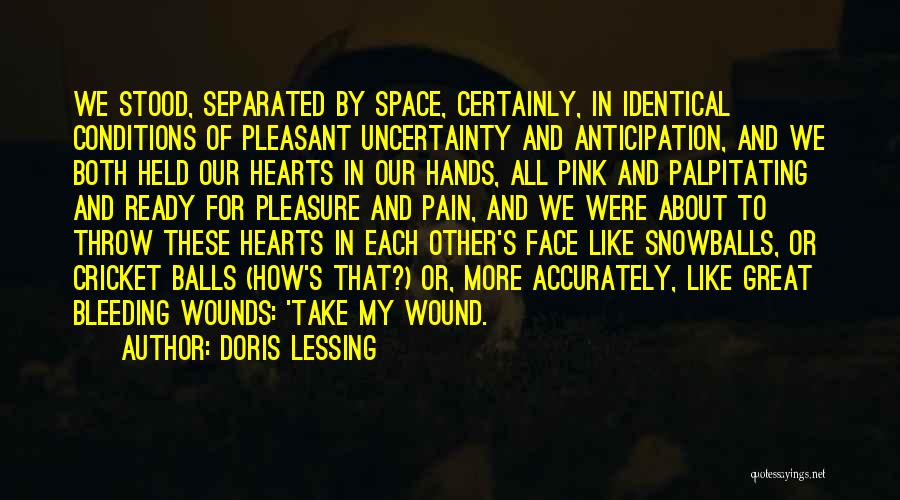 Hands And Hearts Quotes By Doris Lessing