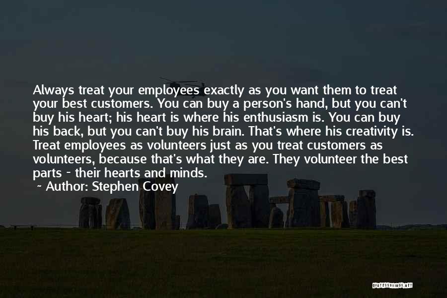 Hands And Hearts Quotes By Stephen Covey