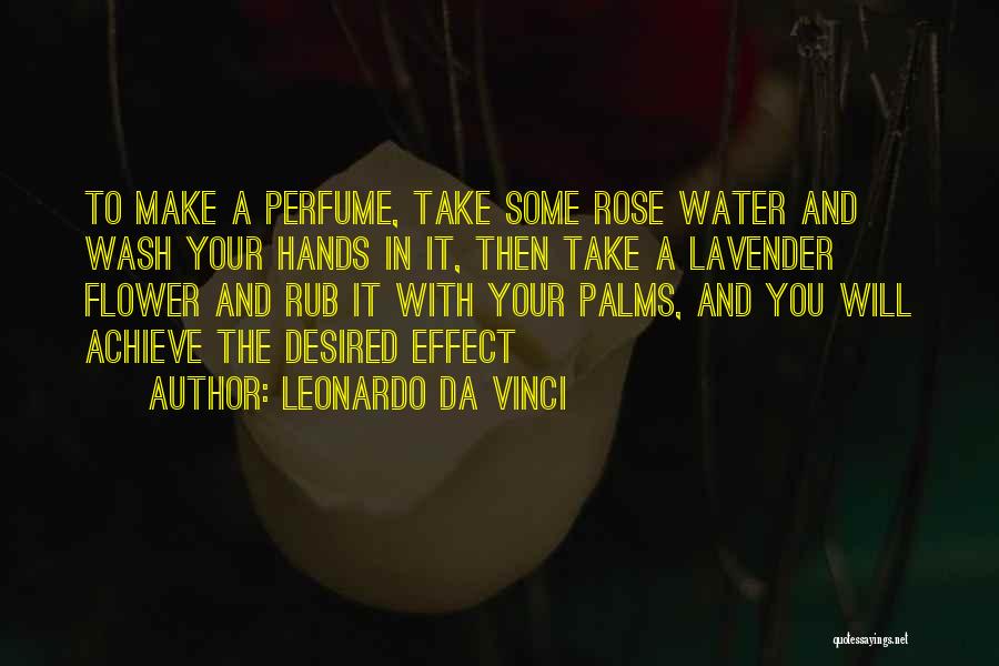 Hands And Water Quotes By Leonardo Da Vinci