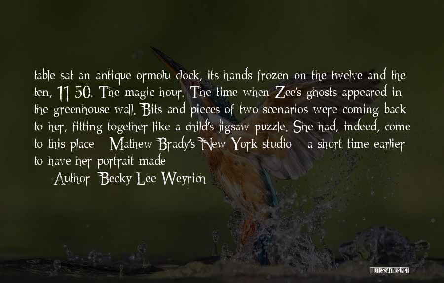 Hands Fitting Together Quotes By Becky Lee Weyrich