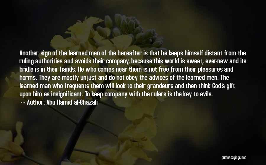 Hands Free Quotes By Abu Hamid Al-Ghazali