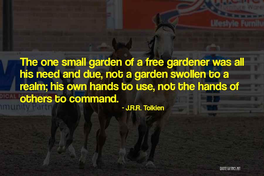 Hands Free Quotes By J.R.R. Tolkien