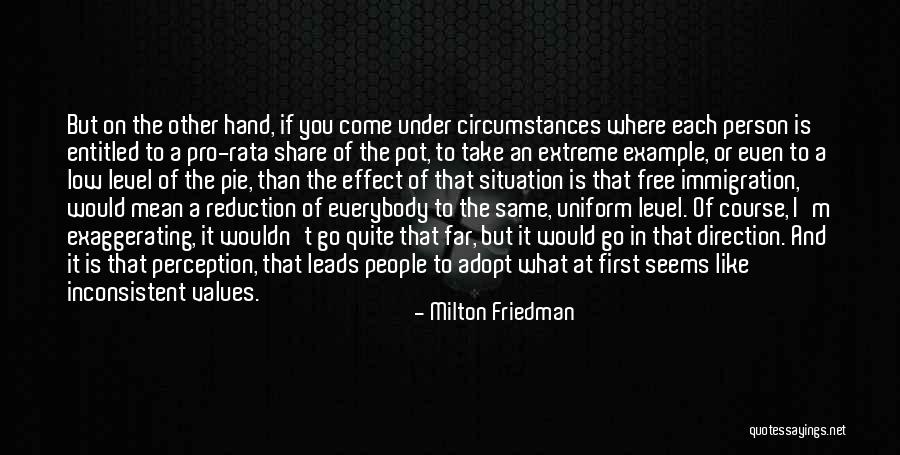 Hands Free Quotes By Milton Friedman