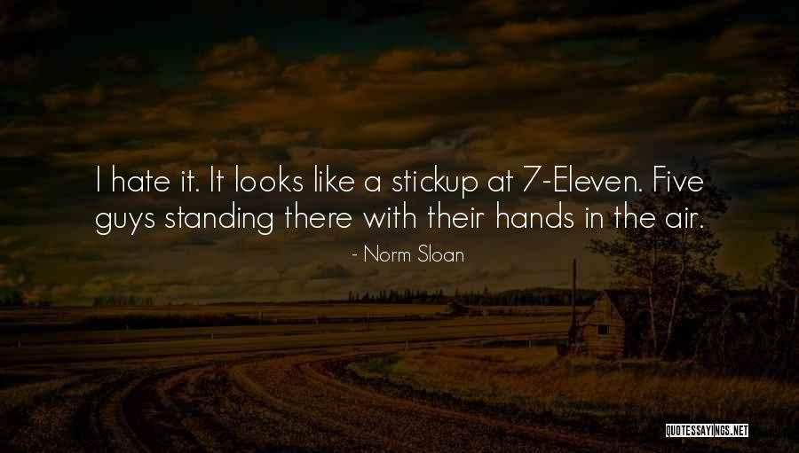 Hands In Hands Quotes By Norm Sloan