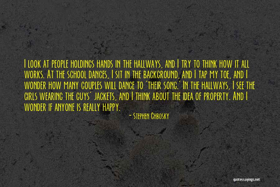 Hands In Hands Quotes By Stephen Chbosky