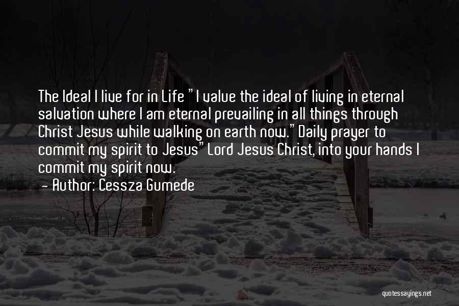 Hands In Prayer Quotes By Cessza Gumede