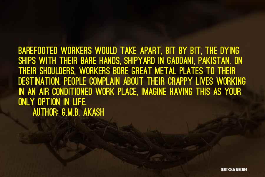 Hands In The Air Quotes By G.M.B. Akash