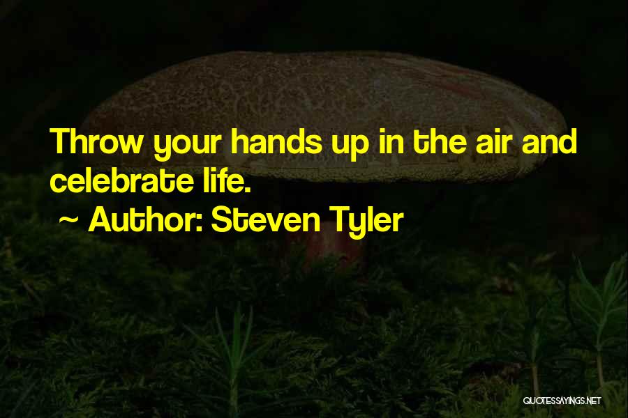 Hands In The Air Quotes By Steven Tyler