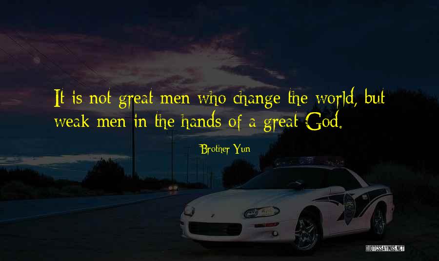 Hands Of God Quotes By Brother Yun Hands Of God Quotes By Brother Yun