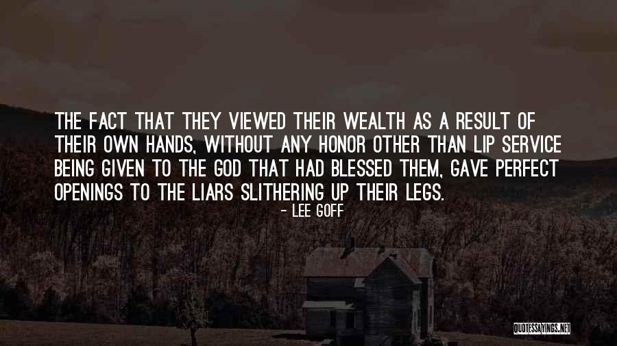 Hands Of God Quotes By Lee Goff Hands Of God Quotes By Lee Goff