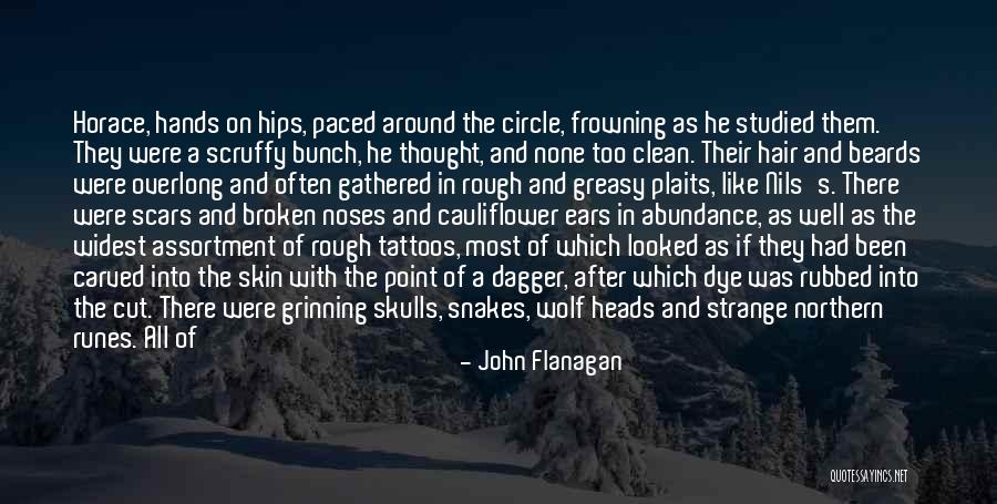 Hands On Hips Quotes By John Flanagan