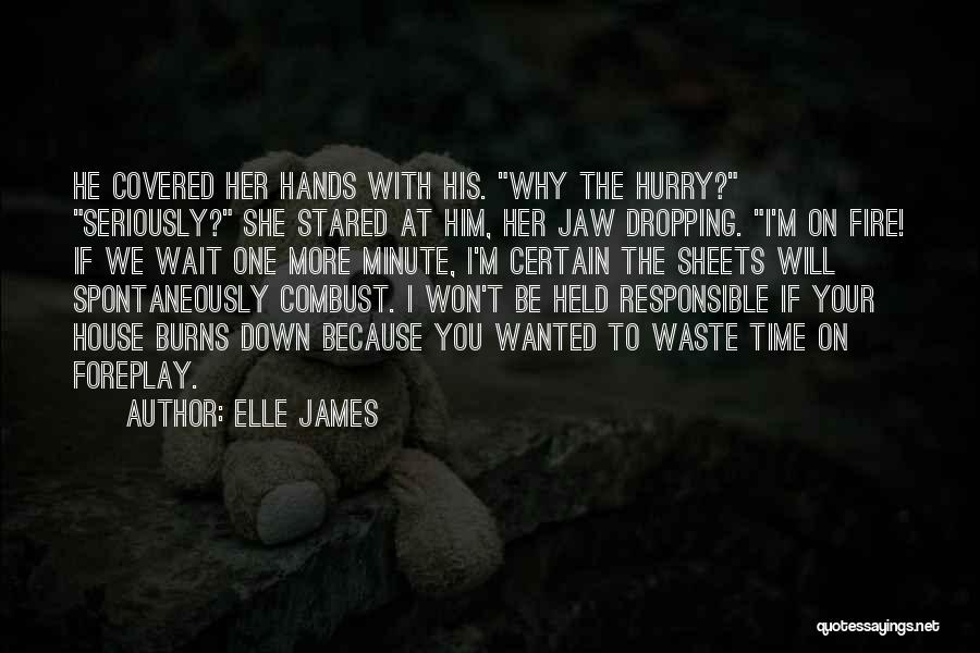 Hands Quotes By Elle James