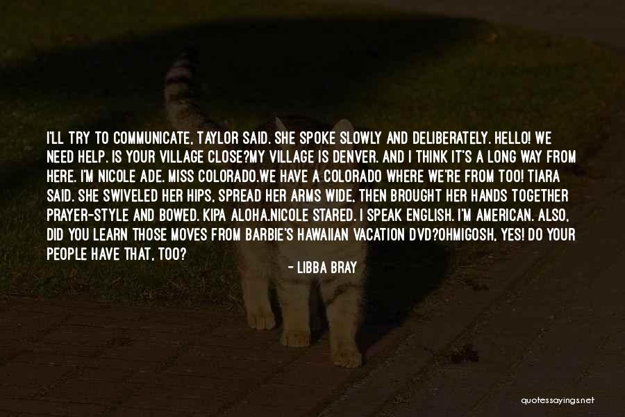 Hands Together Quotes By Libba Bray Hands Together Quotes By Libba Bray