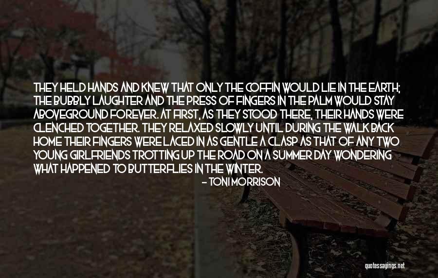 Hands Together Quotes By Toni Morrison Hands Together Quotes By Toni Morrison
