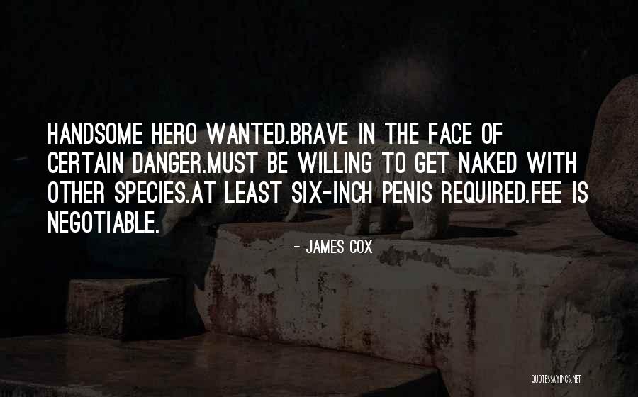 Handsome Hero Quotes By James Cox Handsome Hero Quotes By James Cox