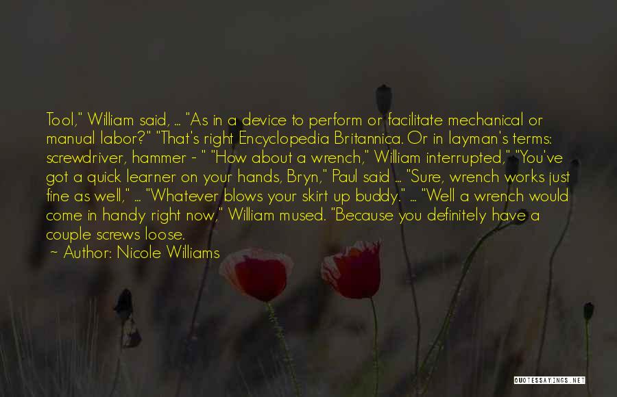 Handy Quotes By Nicole Williams