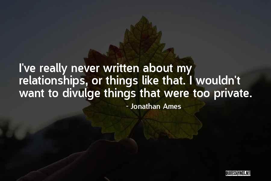 Haneul Haneul Quotes By Jonathan Ames Haneul Haneul Quotes By Jonathan Ames