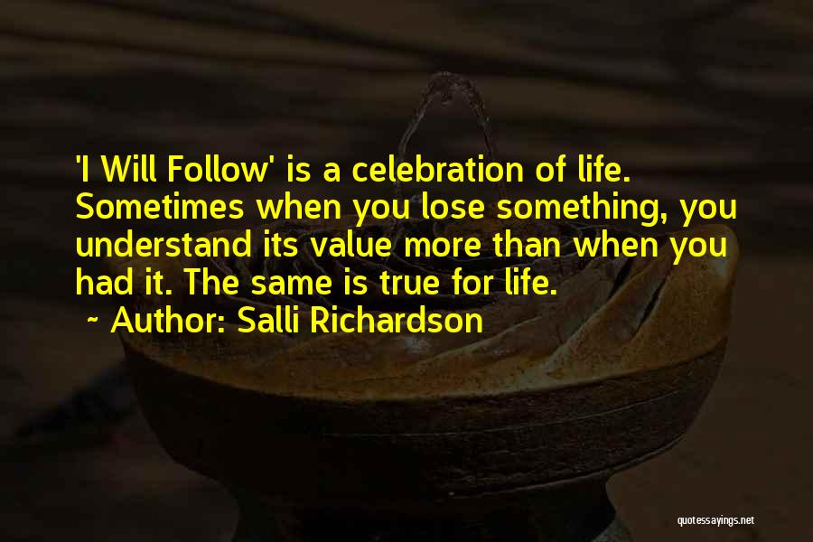 Hangat Hangat Quotes By Salli Richardson