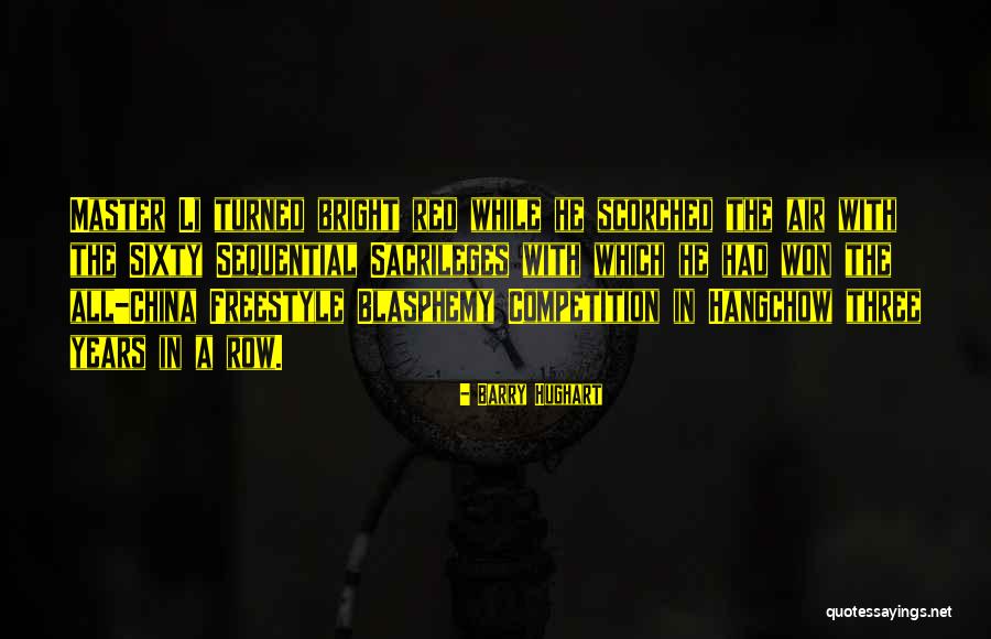 Hangchow Quotes By Barry Hughart Hangchow Quotes By Barry Hughart