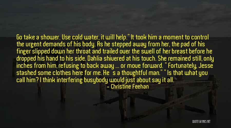 Hanging By A Thread Quotes By Christine Feehan Hanging By A Thread Quotes By Christine Feehan