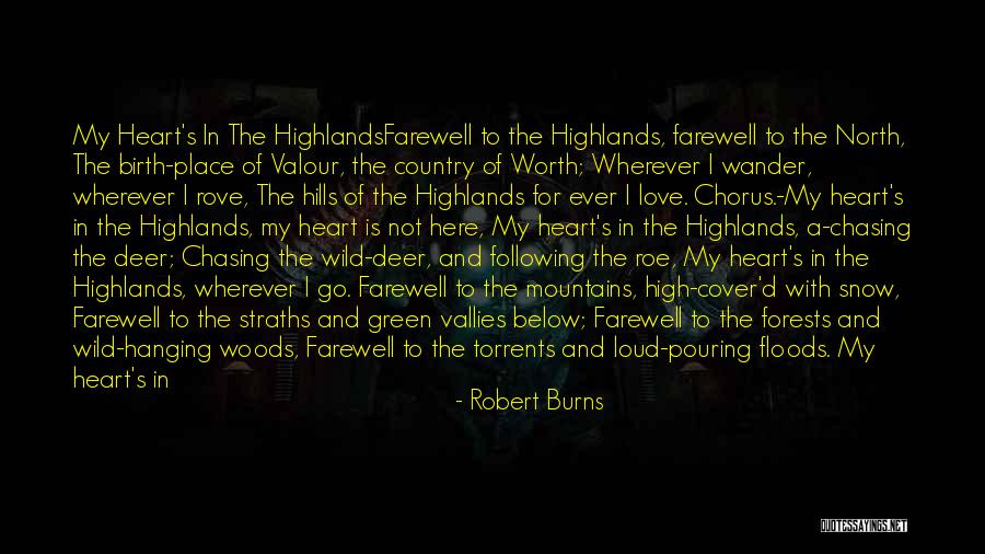 Hanging Heart Quotes By Robert Burns Hanging Heart Quotes By Robert Burns