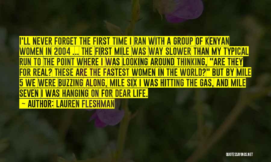 Hanging On To Life Quotes By Lauren Fleshman