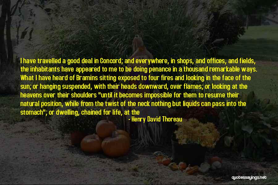 Hanging Tree Quotes By Henry David Thoreau