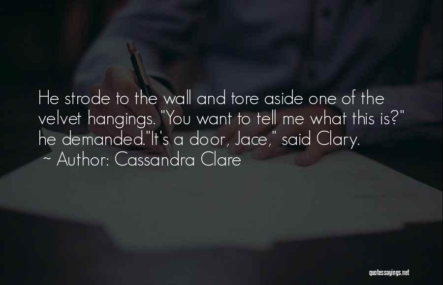 Hangings Quotes By Cassandra Clare